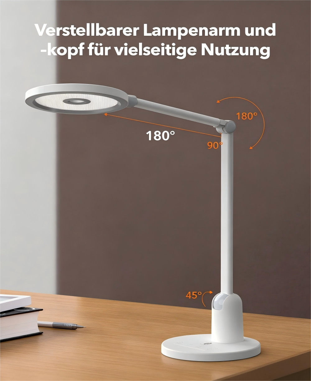 TaoTronics  JUPITER L1 Vollspektrum-Schreibtischlampe TT-DL1055