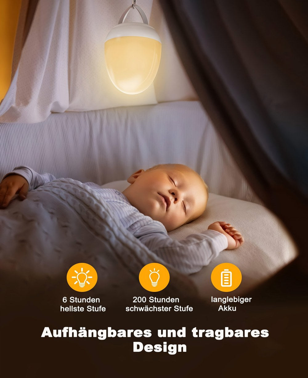 Night light for the baby cradle