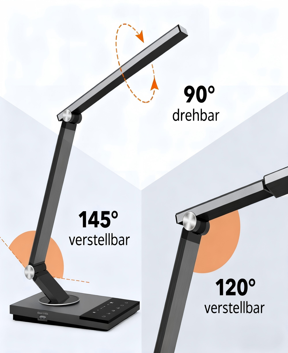 TaoTronics MARS L1 LED-Schreibtischlampe TT-DL16