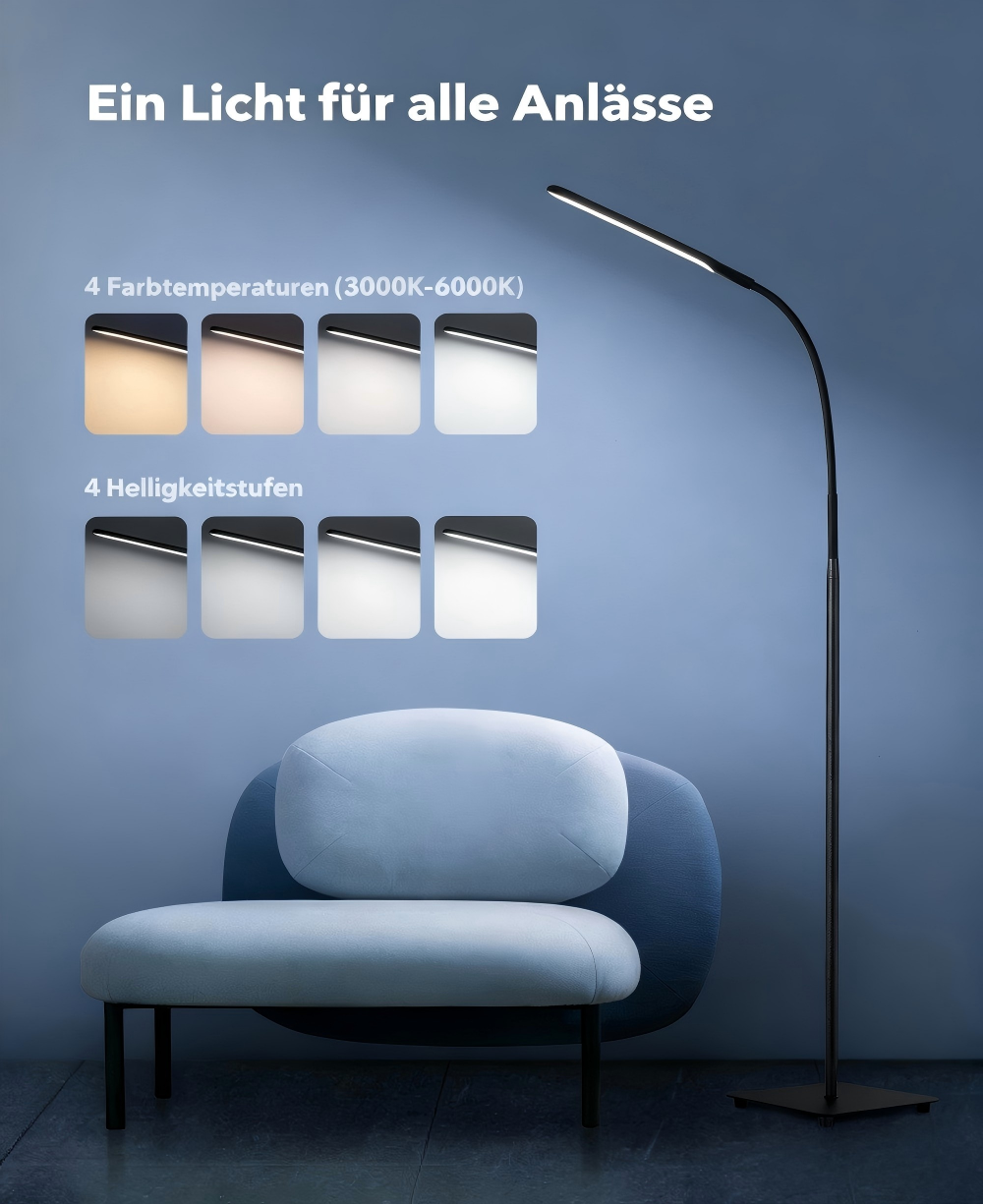 TaoTronics LED  VEGA L1 Stehlampe TT-DL072