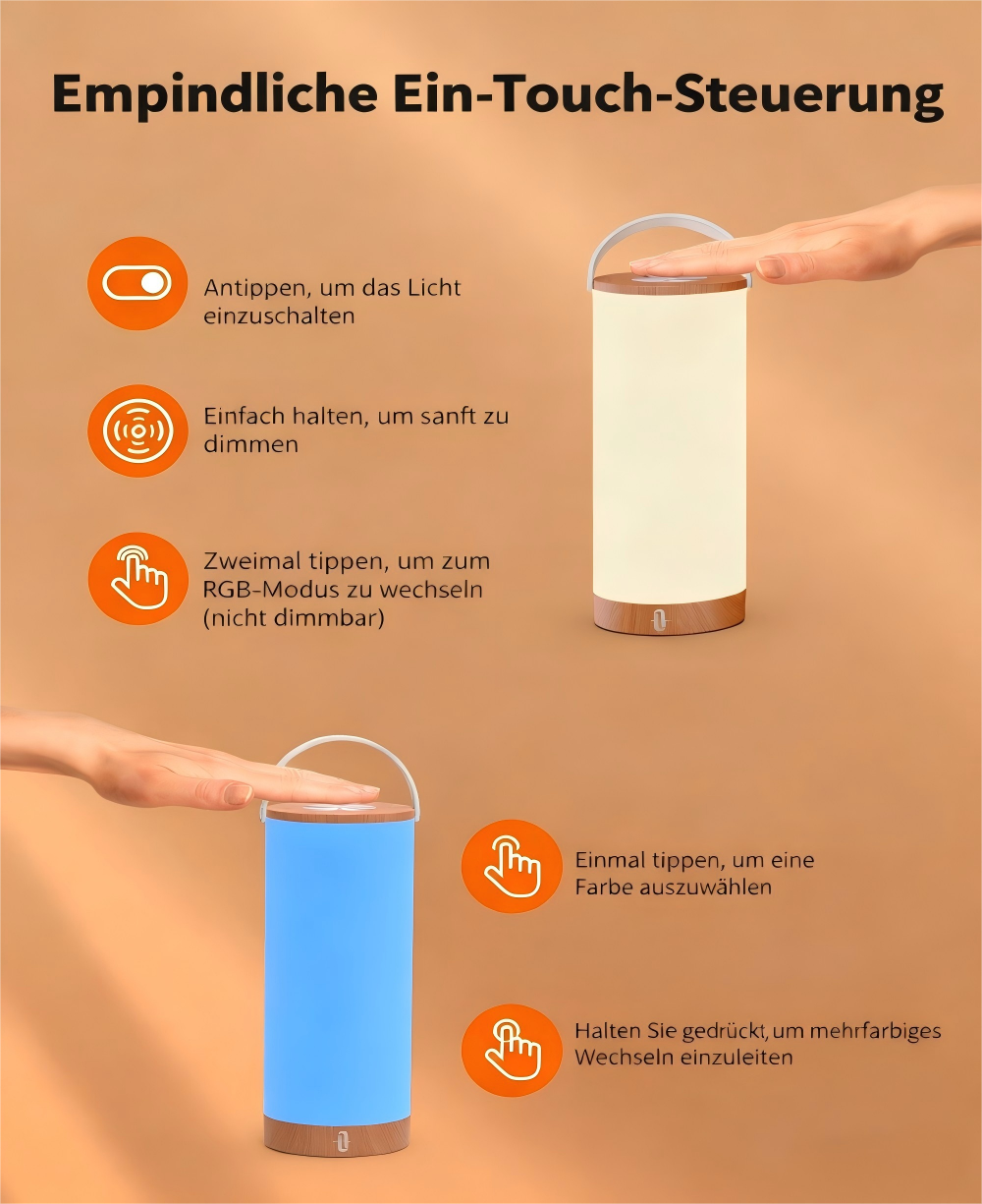 TaoTronics LED AURORA L1 Tischlampe TT-DL23