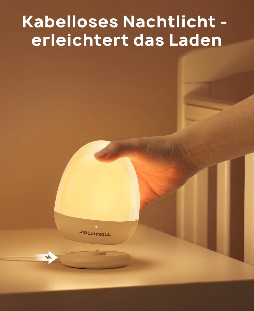Nachtlicht für die Babywiege